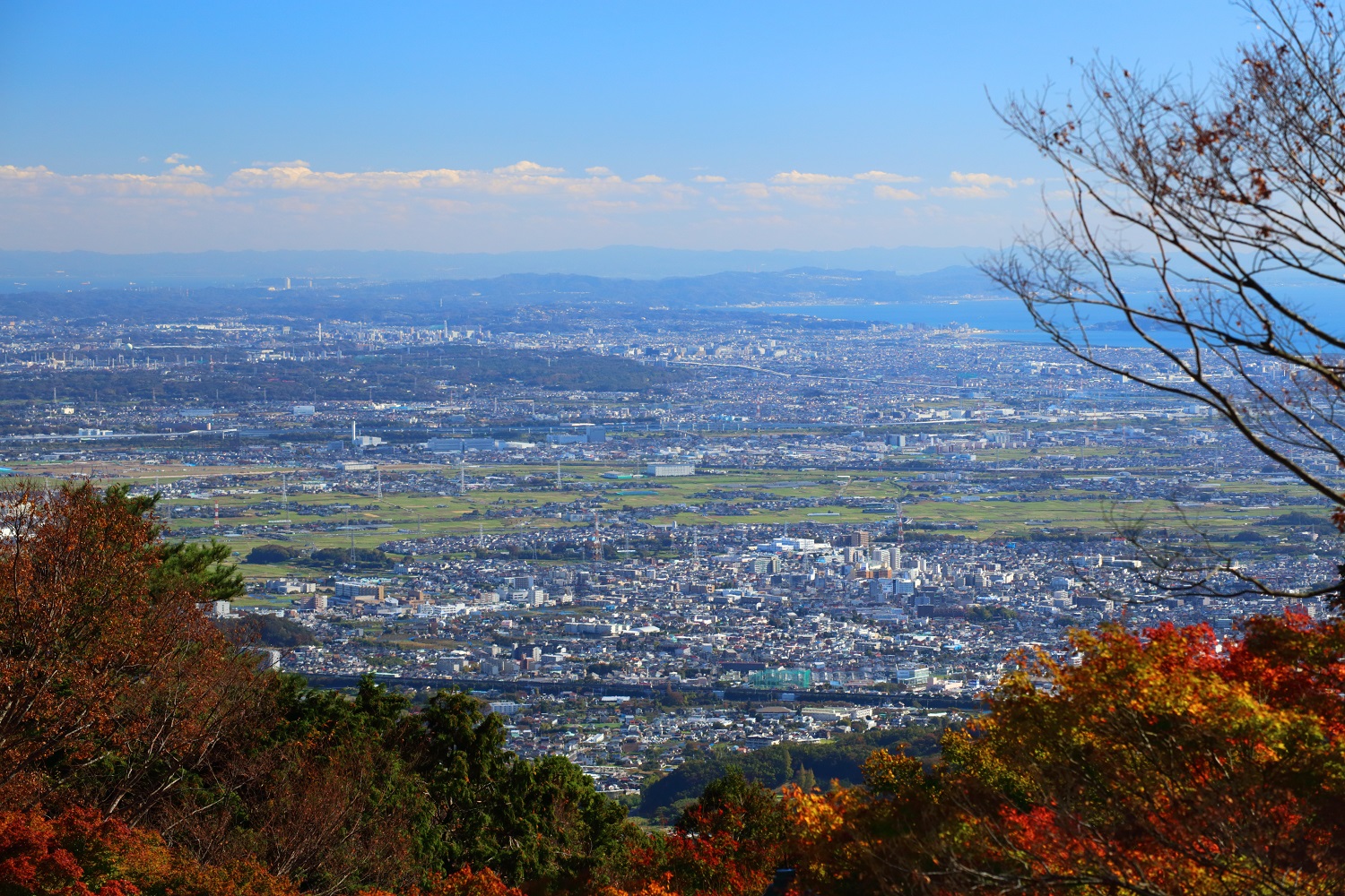 神奈川・大山に登り、高さ1200ｍからの絶景と紅葉を見てきた。(前半) (2018.11.15)