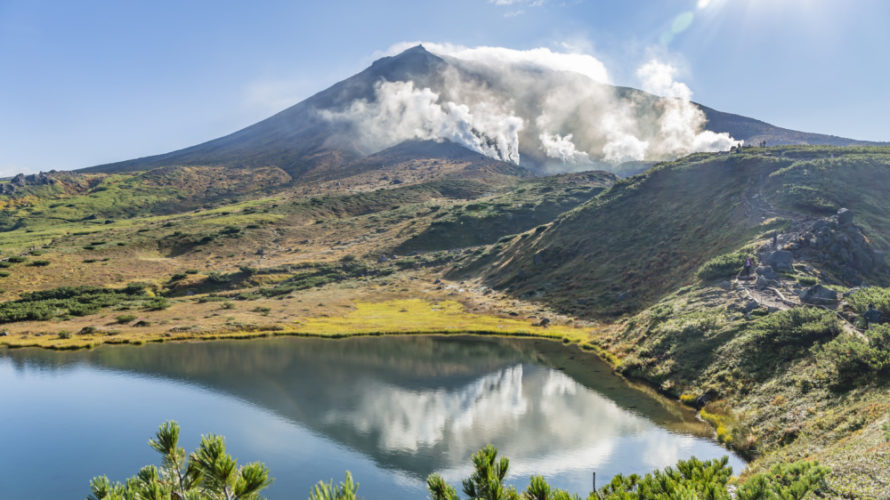 [2020年9月]旭岳はロープウェイに乗るだけで美しい山の絶景を楽しめる。